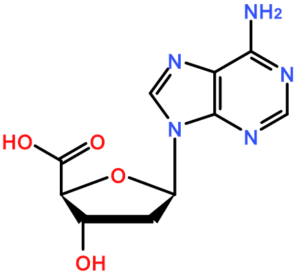 (图片) MC080188 2'-Deoxyadenosine-5'-carboxylic acid